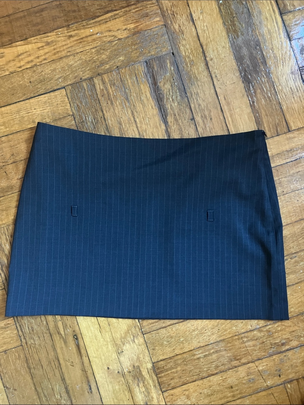 Paloma Wool dark grey Pinstripe Mini Skirt